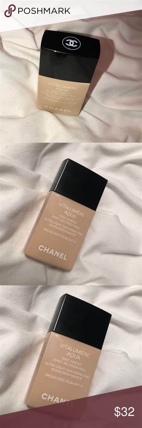 chanel makeup vitalumiere aqua|Chanel vitalumiere aqua 10 beige.